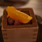 日本酒バル 蔵のや - 升ショコラ