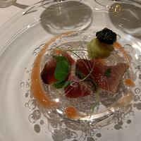 PRIMO - 【小なすのマリネ カツオのカルパッチョ フルーツトマトソース】◎2019/10