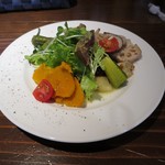 OSTERIA ORBETELLO - サラダが豪華