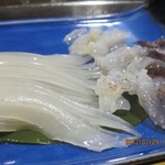 浜寿司 - 足が動いてます