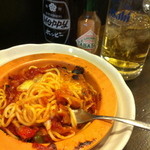 立呑亭 帆立屋 - ホッピーにナポリ