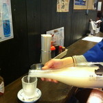 立呑亭 帆立屋 - 濁り01