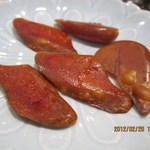 浜寿司 - 固めのカラスミ