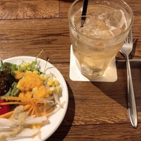 タベルナデエスパーニャフラガンテウーモ - ドレッシングが美味しかったです、もっと食べれば良かったなあ