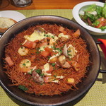 ビキニ ピカール - パスタのパエリアです