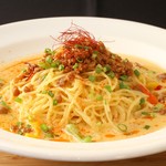 担担麺風クリーミースパゲティ