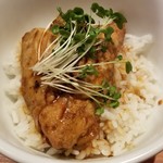 麺屋 六感堂 - 限定飯 フォアグラ丼