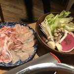 博多串焼き 曇天ばってん晴天 - お野菜とお肉
