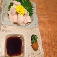 吟味屋 北浜店 - ミノ湯引き