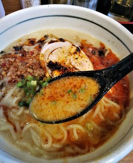 濃厚鶏麺 ゆきかげ - 濃厚鶏白湯の担々スープ