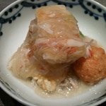 澤いち - おこげの蟹餡かけ