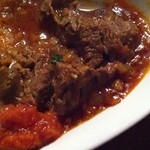 ロス・バルバドス - 8回目2012年3月1日ケニア料理　ゴンベ(牛肉のピリ辛トマト煮込み)