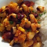 ロス・バルバドス - 8回目2012年3月1日ケニア料理　ギゼリ(3種の豆とトウモロコシの炒め物)