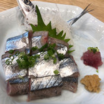 季節料理 ふくや - 秋刀魚のお刺身