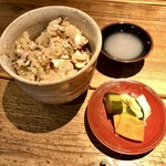 酒井商会 - 甘鯛と松茸の土鍋ご飯