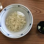 手造りうどん 峠 - 釜揚げ 500円