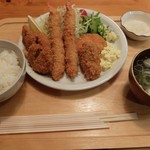 Kicchi Na Oba - ミックスフライ定食