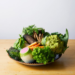 日本各地の個人生産者様から旬のオーガニック野菜を仕入れました