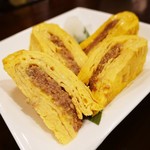 伍味酉 - 名古屋コーチン親子厚焼き玉子