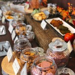 パティスリー＆ブーランジェリー ラ・パルム・ドール - クッキーブッフェ台