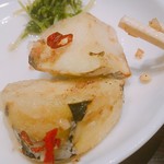 刀削麺・火鍋・西安料理 XI’AN - ナスとアワビ茸の揚げ物　絶品