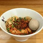 麺屋 しん蔵 - 汁なし坦々麺 750円　味玉 100円