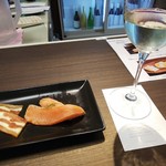 Niki Hiruzu Wainari - 鮭のルイベと鮭とチーズのミルフィーユのワインセット