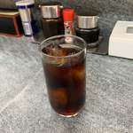 中華料理 丸鶴 - サービスのアイスコーヒー('19/10/28)