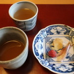 ろあん松田 - 蕎麦湯