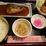 さくら草 - さばみそ煮ととりから定食