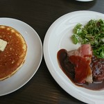 Daikanyama Panke-Ki Kafe Kuro-Ba-Zu - けっこうお腹いっぱいになりました