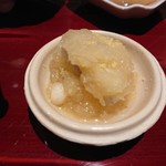 銀座 しのはら - コハダとラ・フランスのみぞれ和え