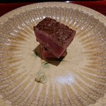 銀座 しのはら - 飛騨牛飛び牛の炭火焼き