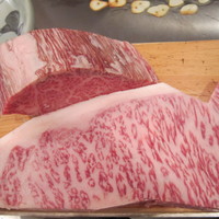 和黒 北野坂本店 - ヘレ　220ｇ　　ロース　250ｇ