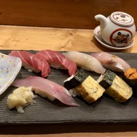鮨菜旬炉料理 笑和 - 旬の握り寿司