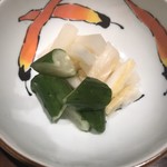 個室和ダイニング えん家 - お新香盛り合わせ