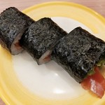 すし江戸 - サーモン巻