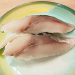 すし江戸 - シメサバ