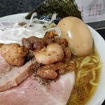塩そば専門店 桑ばら - 鴨の胸腺と帆立の中華そば