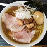 塩そば専門店 桑ばら - 鴨の胸腺と帆立の中華そば