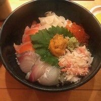 黒尊 - 北海丼（１３００円）