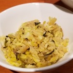 麺屋 六感堂 - 高菜ご飯