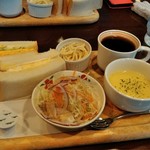 茶蘭花 - これで400円ドリンク代のみ　Ａセット