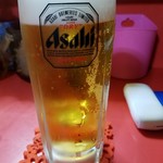 ジンギスカン･ホルモン 節ちゃん - スーパードライ 500円