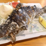 川魚グルメ館くるま - 【定食】やまめからあげ