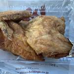美唄焼鳥・惣菜 炎 - 若鶏半身揚げ　790円→500円税別