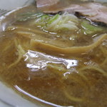 ラーメン ふくや - 醤油ラーメンのアップ　【　２０１２年２月　】