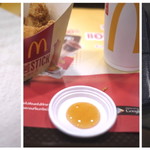 McDonald's - フリーのソースディスペンサでチリソース堪能♡