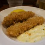 かつれつ四谷たけだ - カキフライ２個 440円
