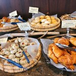 パティスリー＆ブーランジェリー ラ・パルム・ドール - パンブッフェ台